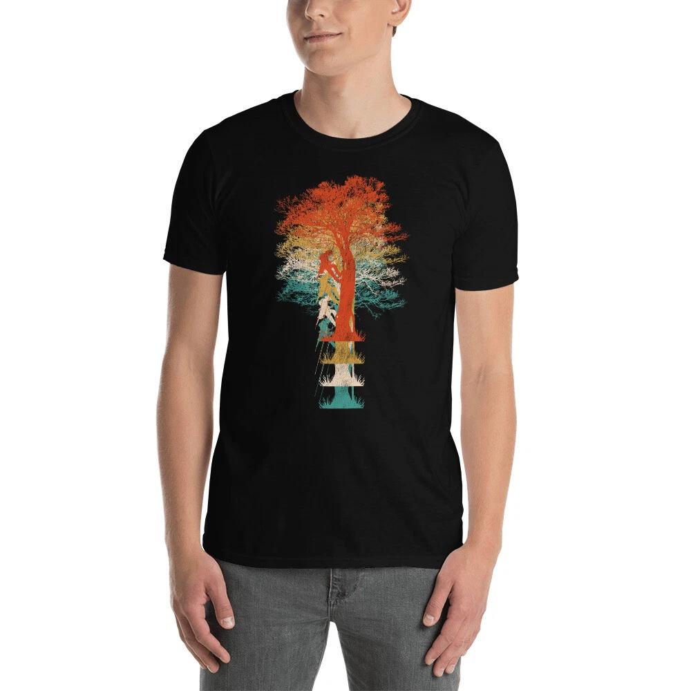 

Vintage Retro Style Design Arborist Gift Short-Sleeve Unisex T-Shirt S