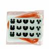 12Pcs DIY Ghost Candy Decoration Creative Lollipop Packing Material Pack  Halloween Party