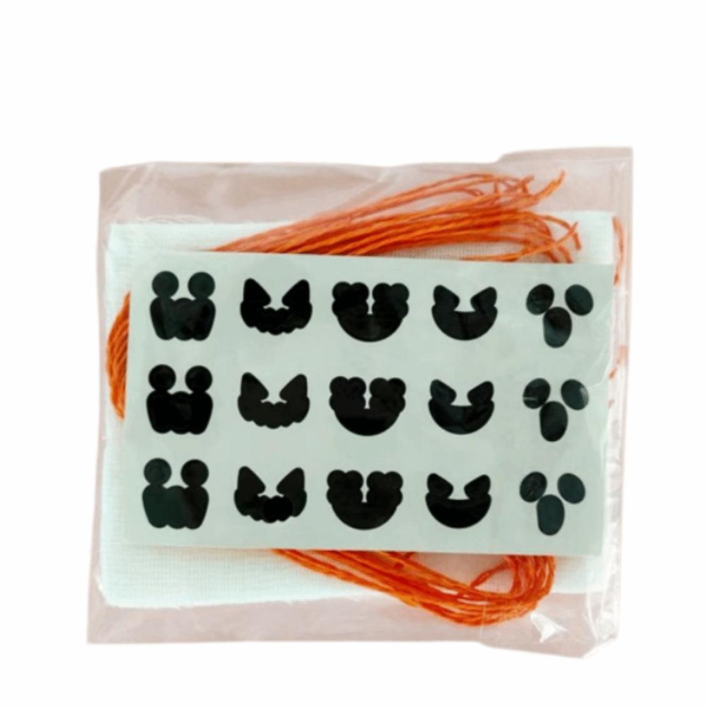 12Pcs DIY Ghost Candy Decoration Creative Lollipop Packing Material Pack  Halloween Party