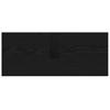 Bathroom Cabinet with Door Black 80 x 33 x 60 cm Engineered Wood
