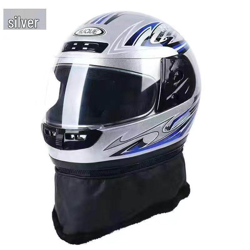 All-Season Warm Full Face Helmet - Anti-fog, Cold Protection for Men & Women Electric Scooter & Cycling