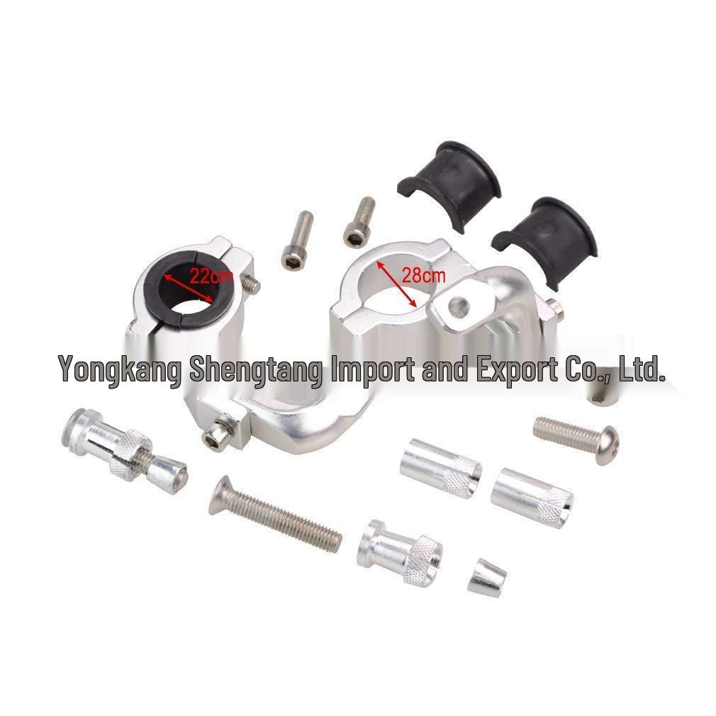 GOOFIT 22mm Oranger Handschutz für ATV, Dirtbike & Offroad-Motorrad.