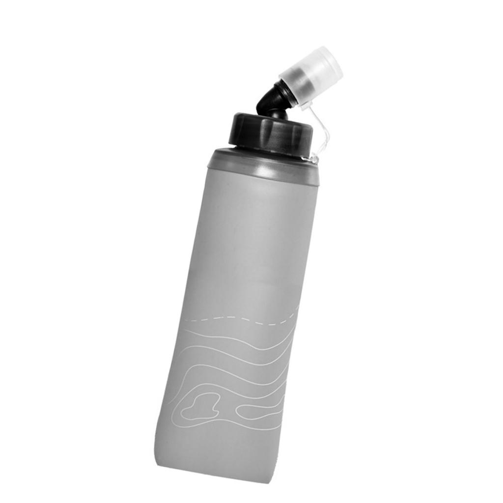 Soft Flask Water Bottle Running Flask Folding Water Bottles for Hydrations Pack Cycling Hiking Running Easy To Use