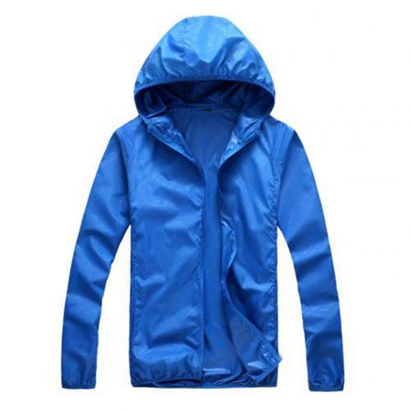 Damen wasserdichte Sonnencreme Mantel Tasche Kapuzenjacke Einfarbige Outdoor-Sportmantel Damen wasserdichte Sonnencreme Mantel Tasche Kapuzenjacke Einfarbige Outdoor-Sportmantel
