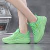 Couple running shoes women's breathable shock absorption spring and summer lightweight mesh sports shoes comfortable and easy to bend soft sole comfo