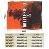 Battlefield 6 Funny Games Blanket Multiple Sizes Soft and Lightweight  Throw Blankets for Sofa Couch and Bed