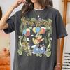 Winnie The Pooh Retro Balloon Tee, Hundred Acre Wood Floral Shirt