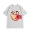 30 Classic Memes Animated Emotes T-shirt High Quality Fashion Oversized T Shirts Men Women Cotton Short Sleeve T-shirts