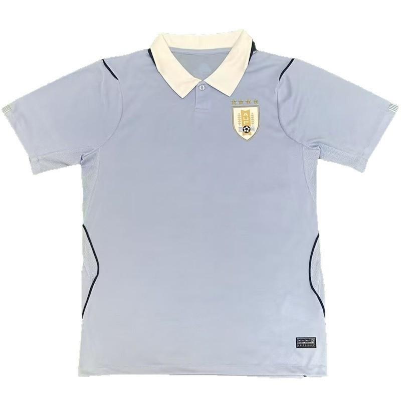 2026 World Cup Uruguay National Team Soccer Jersey Fan Edition Surez 9 Valverde 15 Short Sleeve Football Shirt Men Women