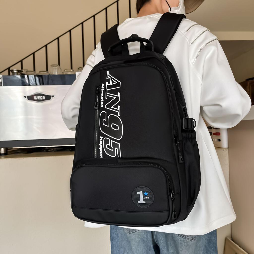 Backpacks for Men, Street Fashion Travel Bags for Women, Large-capacity Casual Sports School Bags for High School Students