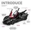 Evo Project Apollo Alloy Car Model With Light Sound For Children And Enthusiasts