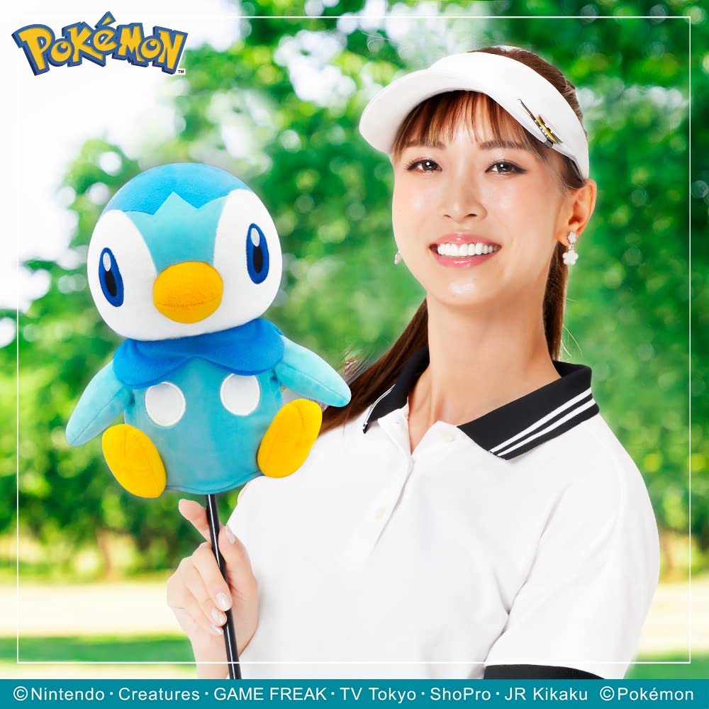 Piplup Driver 460cc Licensed Product Pokémon (DR) Headcover, Compatible,