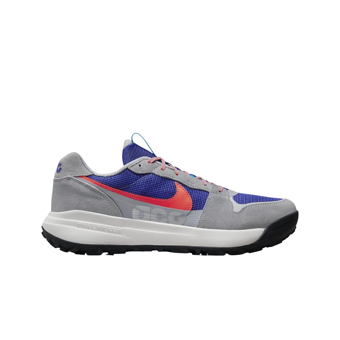 

Мужские кроссовки Nike ACG Lowcate Wolf Grey and Bright Crimson DM8019-001