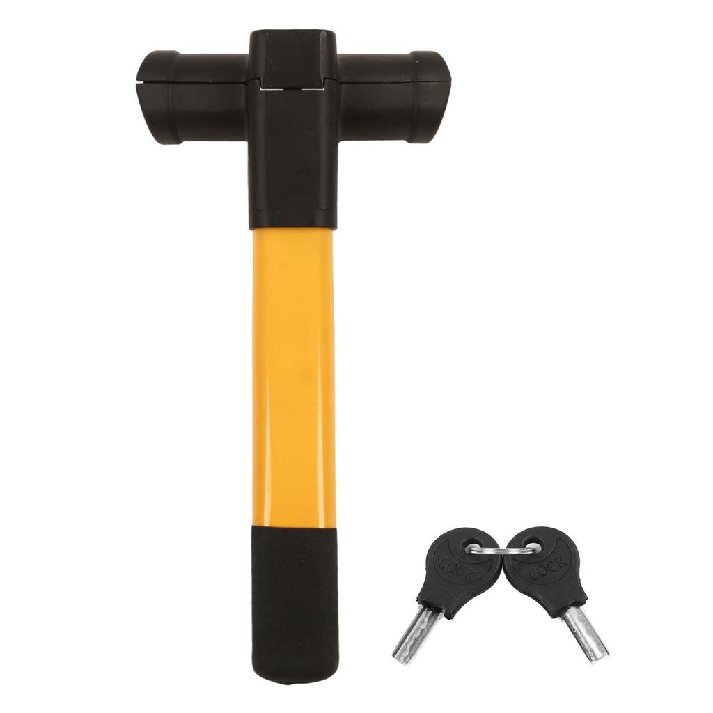 Steering Wheel Lock with 2 Keys Anti Theft Universal Portable Steering Wheel T Lock for Cars