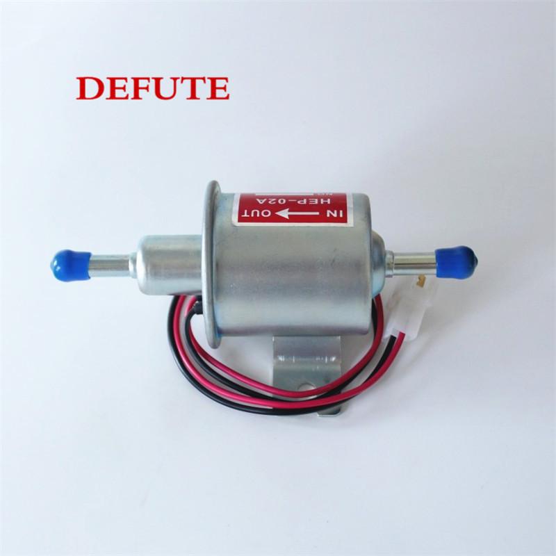 diesel injector valve ATV 12V/14V Electric Fuel Pump For Low Pressure Bolt Fixing Wire Diesel Petrol HEP-02A For Car Carburetor