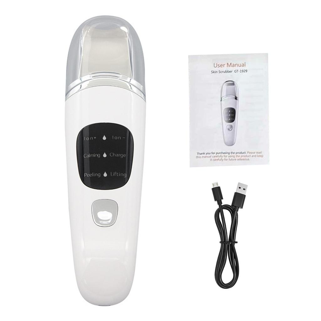 Portable Face Scraper, Blackhead Remover, Skin Spatula, Wireless 4 in 1 Multi Function Facial Lifting,   Cleaning, Nutrient Import, Blackhead Extra