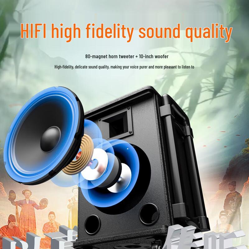 Songchuan International SA9-10 Portable KTV Speaker System CN plug (adapter included)