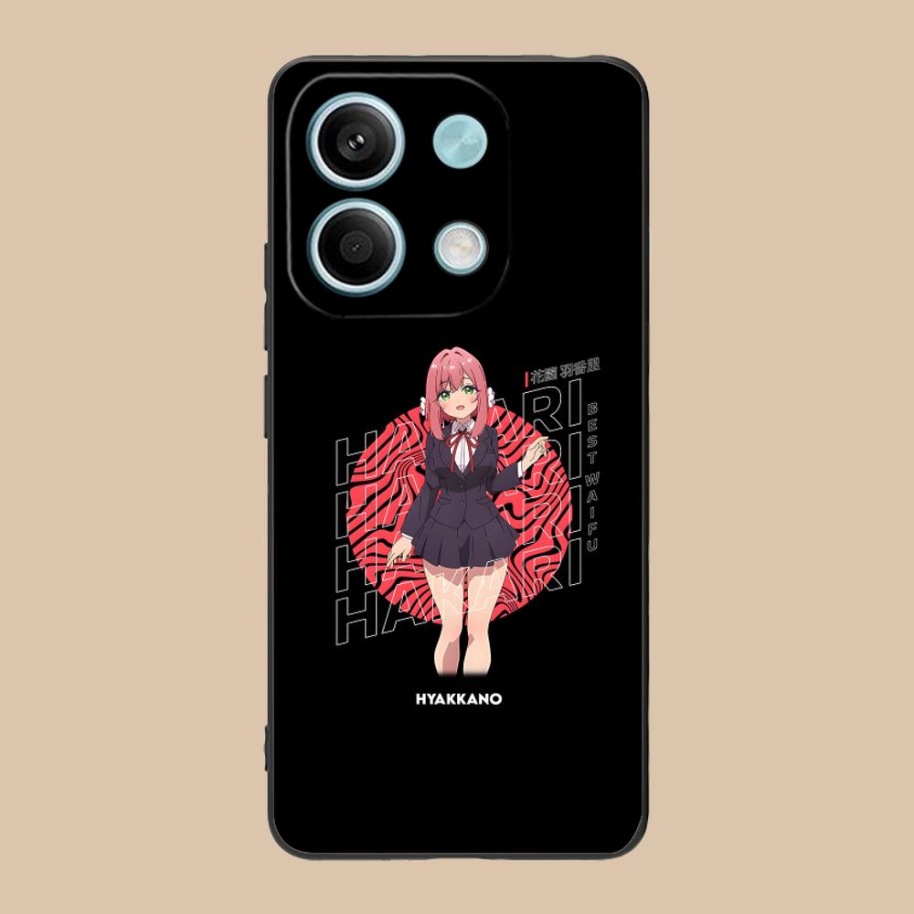 Anime Hakari Hanazono Mattes Handyhülle für POCO F8 F7 F6 F5 F4 F3 F2 Pro GT C75 C71 C65 C61 C40 Pro Ultra Bunte Hülle