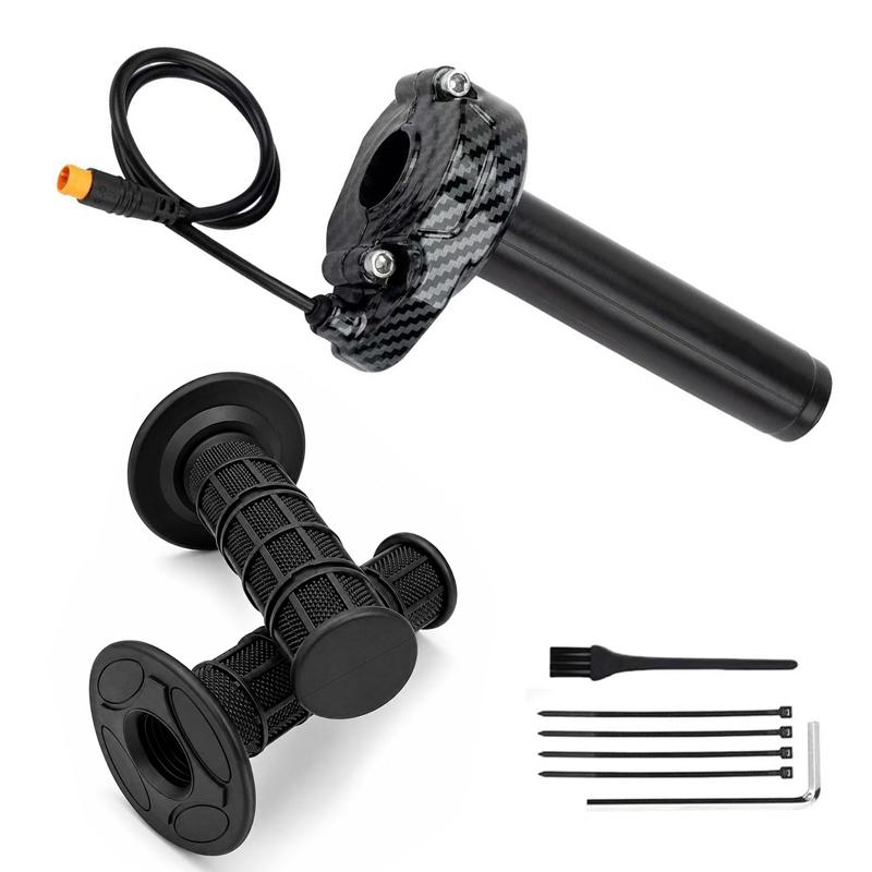 Xiaomi Ebike Full Twist Throttle 3‑Pin Protective Quick Accelerator Kit 12V‑72V Universal Speed Control for Electric Bicycle Gas Handle