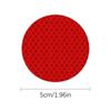 Safety Reflective Decals 10 Pieces Round Car Reflective Decal Reflector Tape 1.96 In Reflective Patch For Trucks Bicycles Motorc