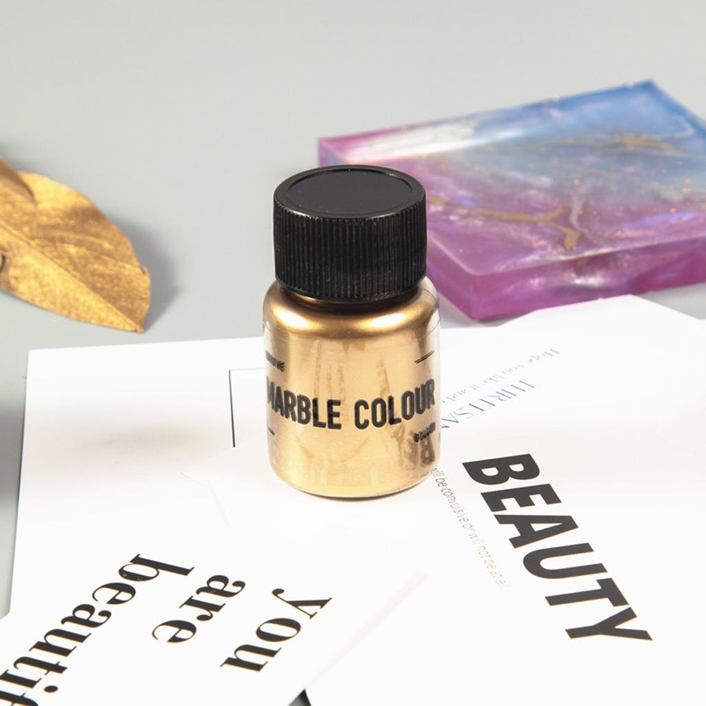 Colorante Resina Epossidica Glitter Marmo Pigmento Metallico Colorante per Resina Realizzazione Gioielli