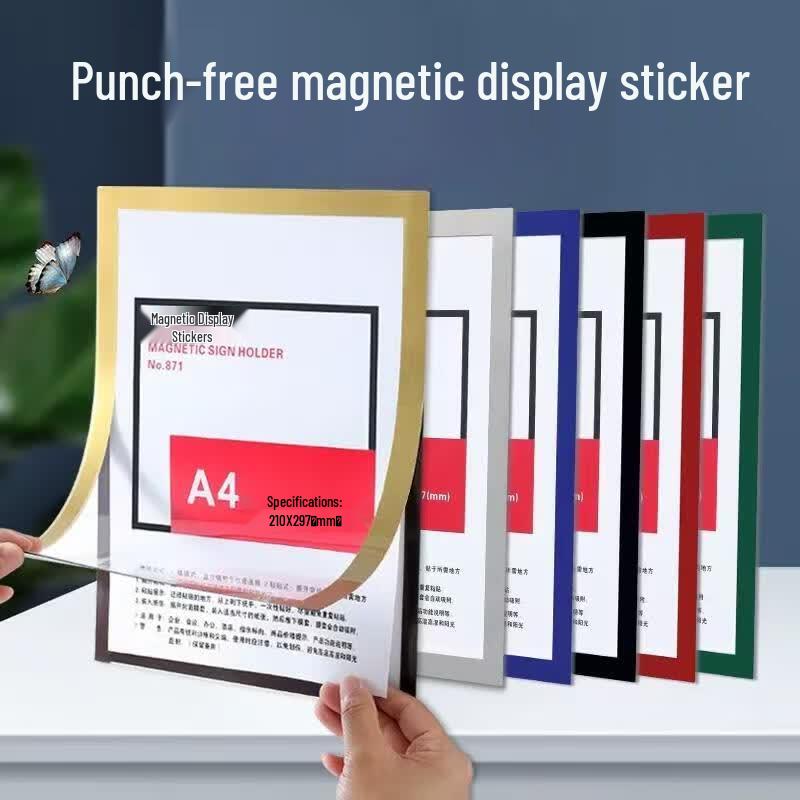Magnetic A4 Document Display Frame