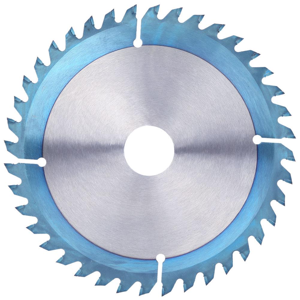 Blue Coating Circular Saw Blade Wood Cutting Blade Disc 1  ID 40T (6  OD)