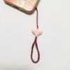 Handmade Heart Beads Tassel Bookmark & Fan Ornament - DIY Ancient-Style Gift Accessory