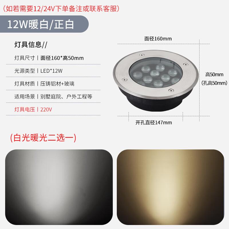 Outdoor Waterproof LED Buried Spotlight