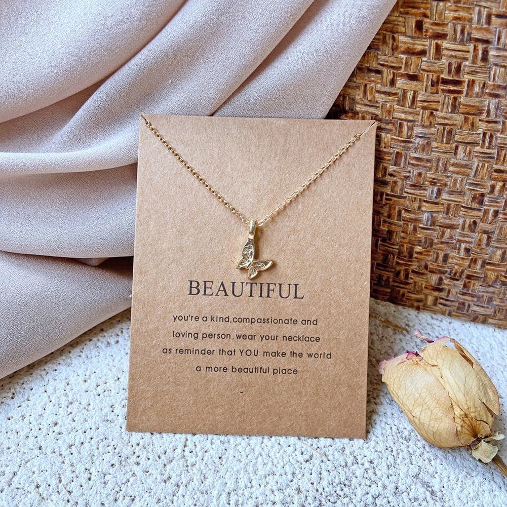 5 Pcs Combo Latest Stylish Infinity Butterfly Pearl Necklace Jewellery Set for Women Pendant Necklace Gifts for Girls