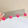 Invisible Broken Hairpin Girls Sweet Bow Heart Hair Clip Kid Tiara Tool Curve Needle Bangs Fixed Insert Comb Styling Accessories