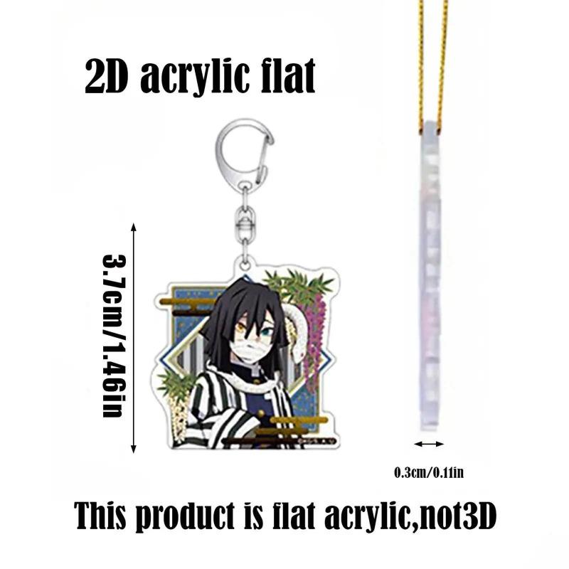 Demon Slayer Adventní kalendář, 24 dní Vánoční odpočítávání Slepý box, Pamětní dárek přátelství Přívěsek na klíče na batoh