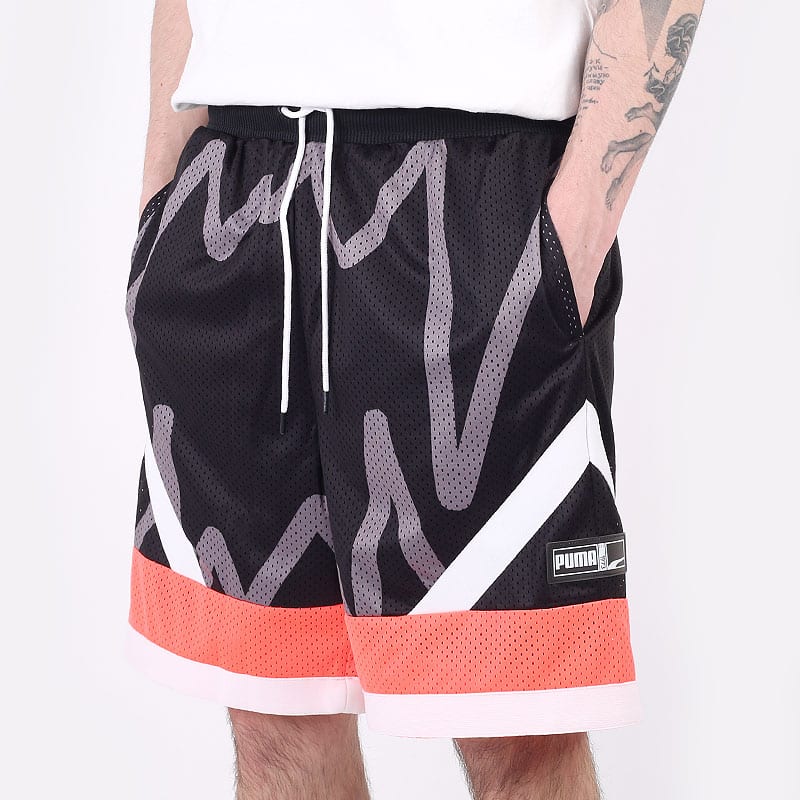 Puma Casual Shorts Men's Black Moderate 530508-01