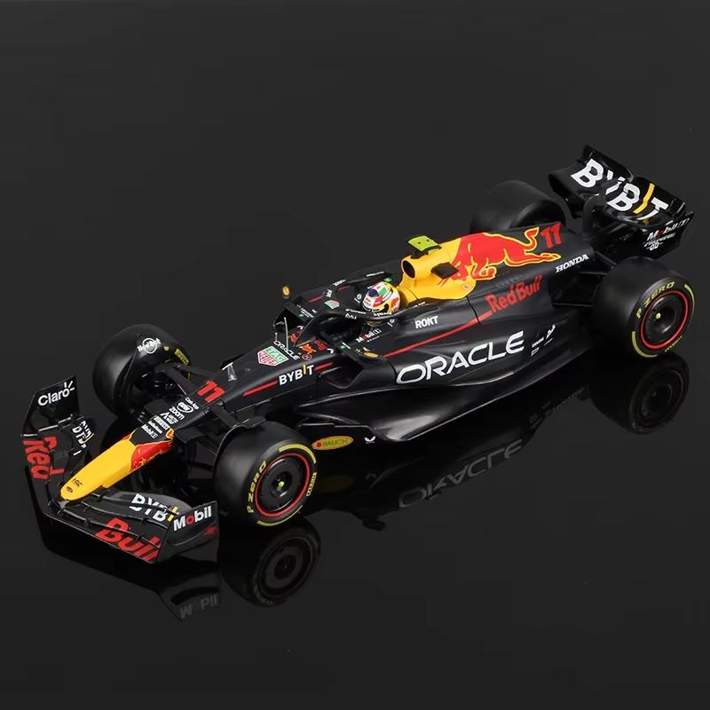 Bburago 1:18 Red Bull RB19 F1 Car Model 2023 Formula Racing Large Size Special Edition #1 Max Verstappen Alloy Diecast Toy