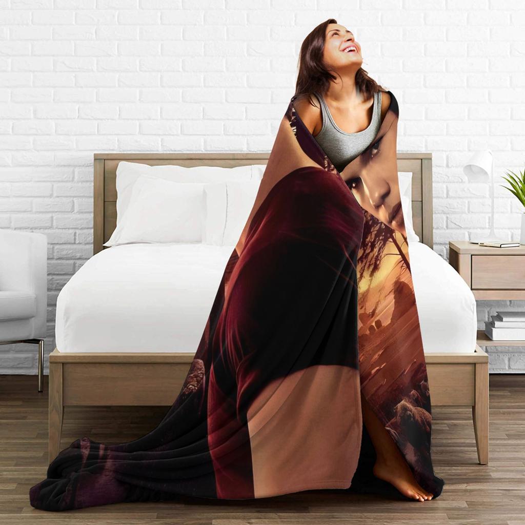 Twilight Movie Blanket Flannel Awesome Warm Throw Blankets for Chair Covering Sofa Spring/Autumn,