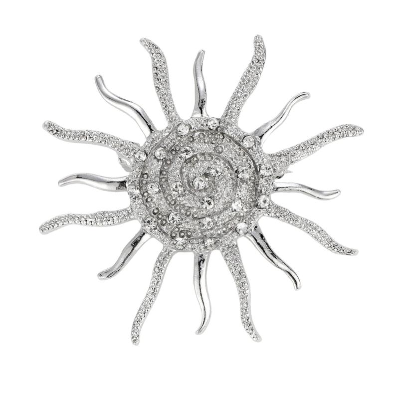 

Stylish Sunflower Brooch With Sturdy Alloy Designs For Everyday Wear And Special Occasions 1