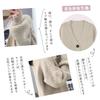 LrisIuza Ech Knit Solid Simple Open Long Loose Perfect for Everyday and Winter Women's Cardigan, Color, V-Neck, Button-Down Sweater, Front, Soft,