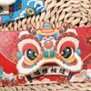 4pcs Lion Dance Dragon Year Red Envelope Chinese Style Cartoon Luck Money Envelopes Red Cute Lucky Money Pocket Chinese New Year