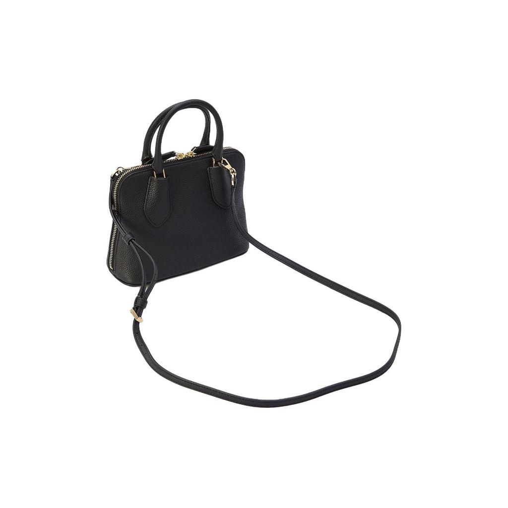 Tory Burch Swing Double Zipper Closure Leather Mini Shoulder Crossbody Bag Women bags Black 155619-001