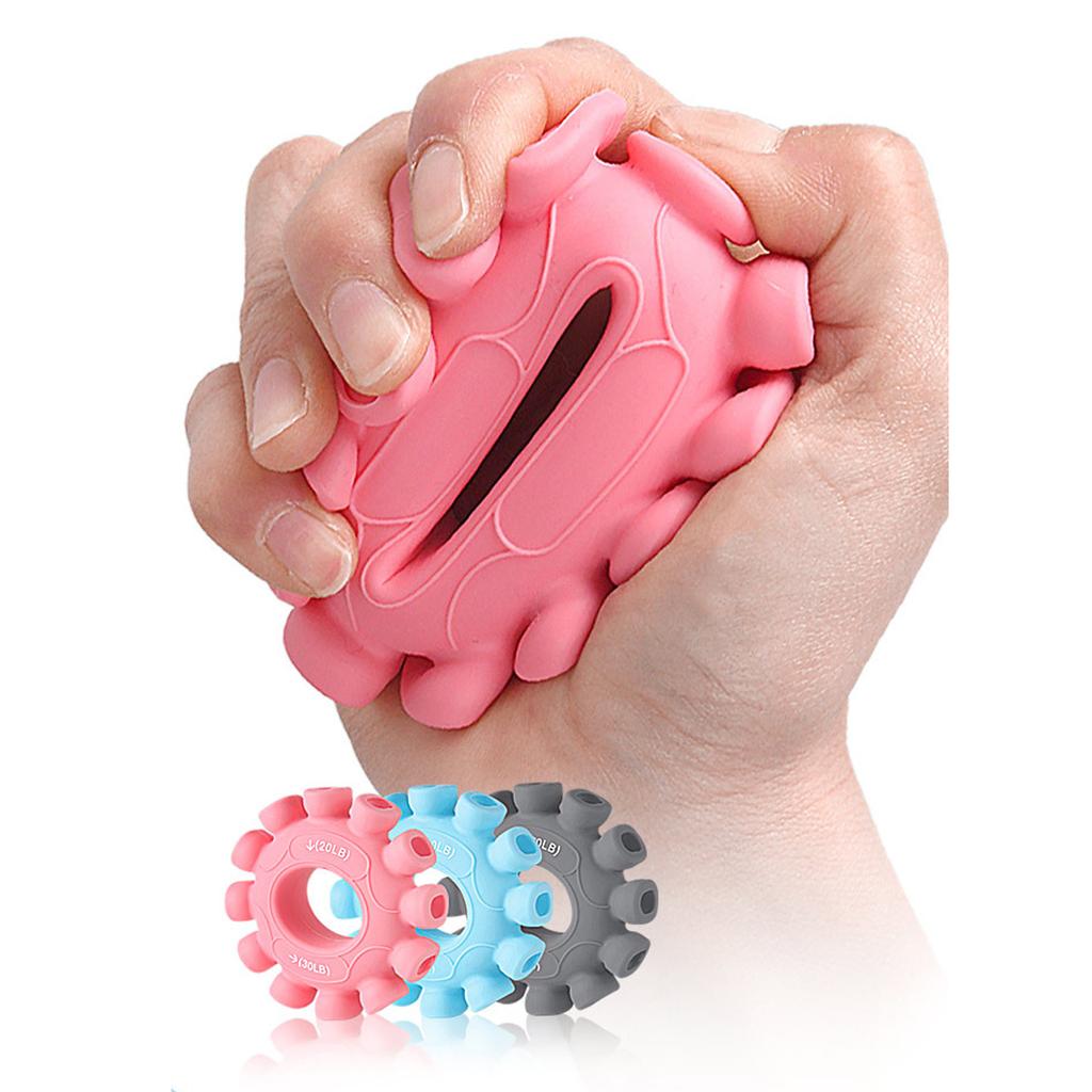 Hand Strengthener Suction Cup Grip Rings Hand Exerciser Silicone Squeezer Grippers Finger Exerciser for Office Homes Gym