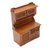 Dollhouse Sideboard 1 12 Scale 10x5x13.7cm Wooden Miniature Dollhouse Bookcase Cupboard