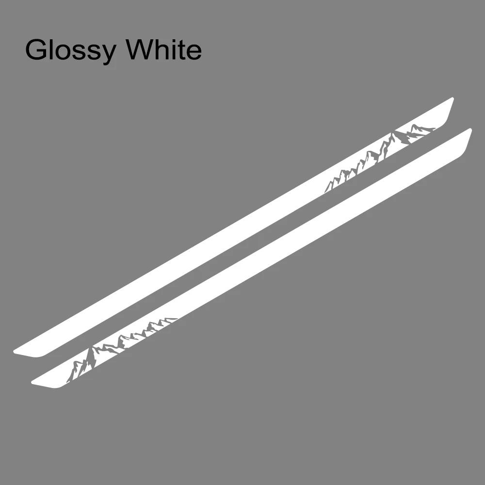 Car Side Stripe Stickers For Fiat Ducato L3 L4 (2006-On) Camper Motorhome Van Vinyl Mountain Tree Decoration Decals Accessories