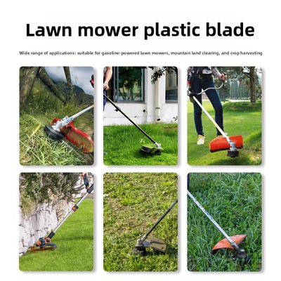 9-Style Wave Plastic Grass Blade, Lawn Trimmer Replacement Accessories