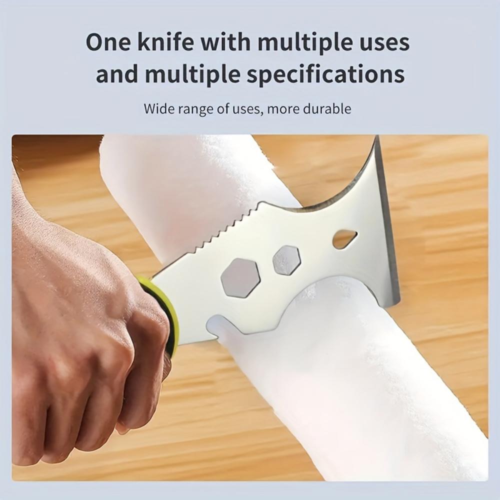 15-In-1 Paint Scraper Set with Soft Grip with Hammer Head - The Ultimate Versatile Tool for Wood, Wallpaper, Cement and More!