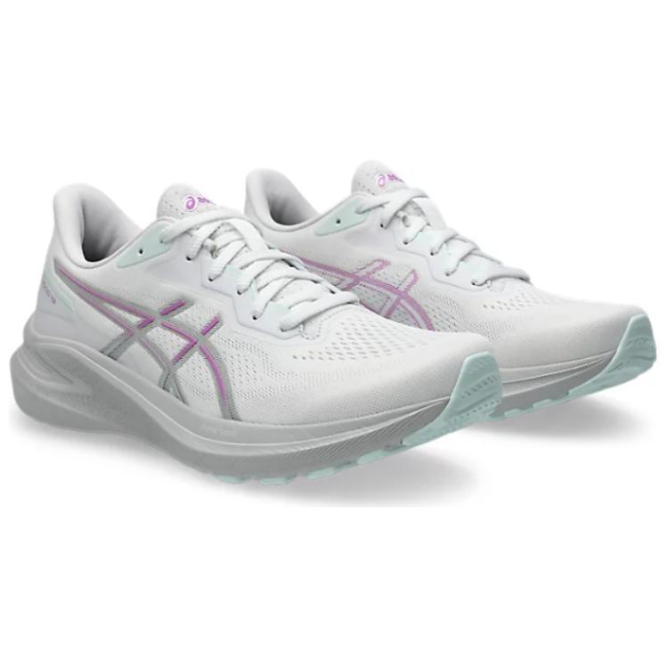 (WMNS) ASICS GT-1000 13 Sneakers 'White Lavender Glow' Women's 1012B663-100