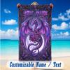 Dragon Phoenix Theme Beach Towel Personalized Custom Name & Text Soft Quick Dry Beach Towel for Swimming Travel