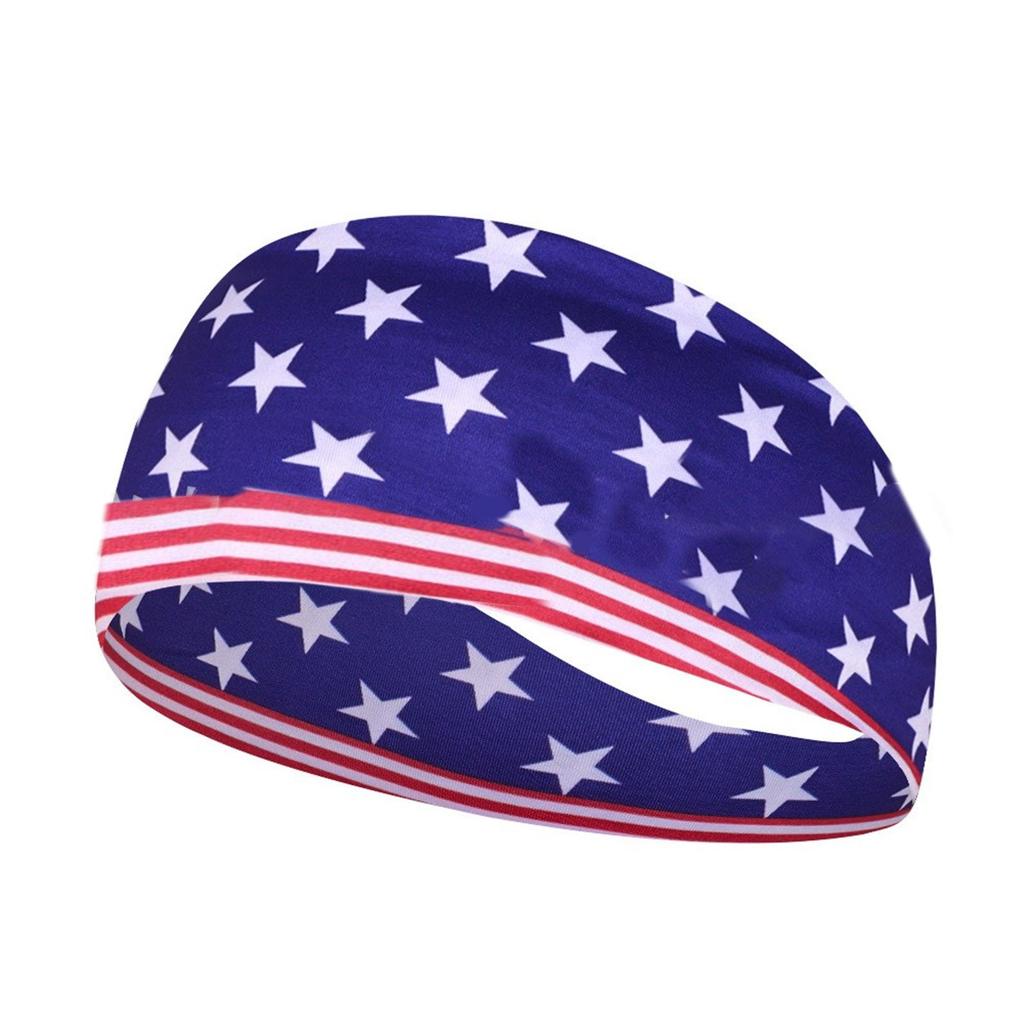 Stylish Hairband for Men Women and Kids Fashionable and Comfortable Head Accessory Flags Sweatbands Versatile