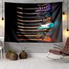Guitar Collection Diversity Tapestry, Unique Design Tapestry, Wall Decor for Bedroom,Livingroom, Playroom,Heartwarming Fan Holiday Gifts