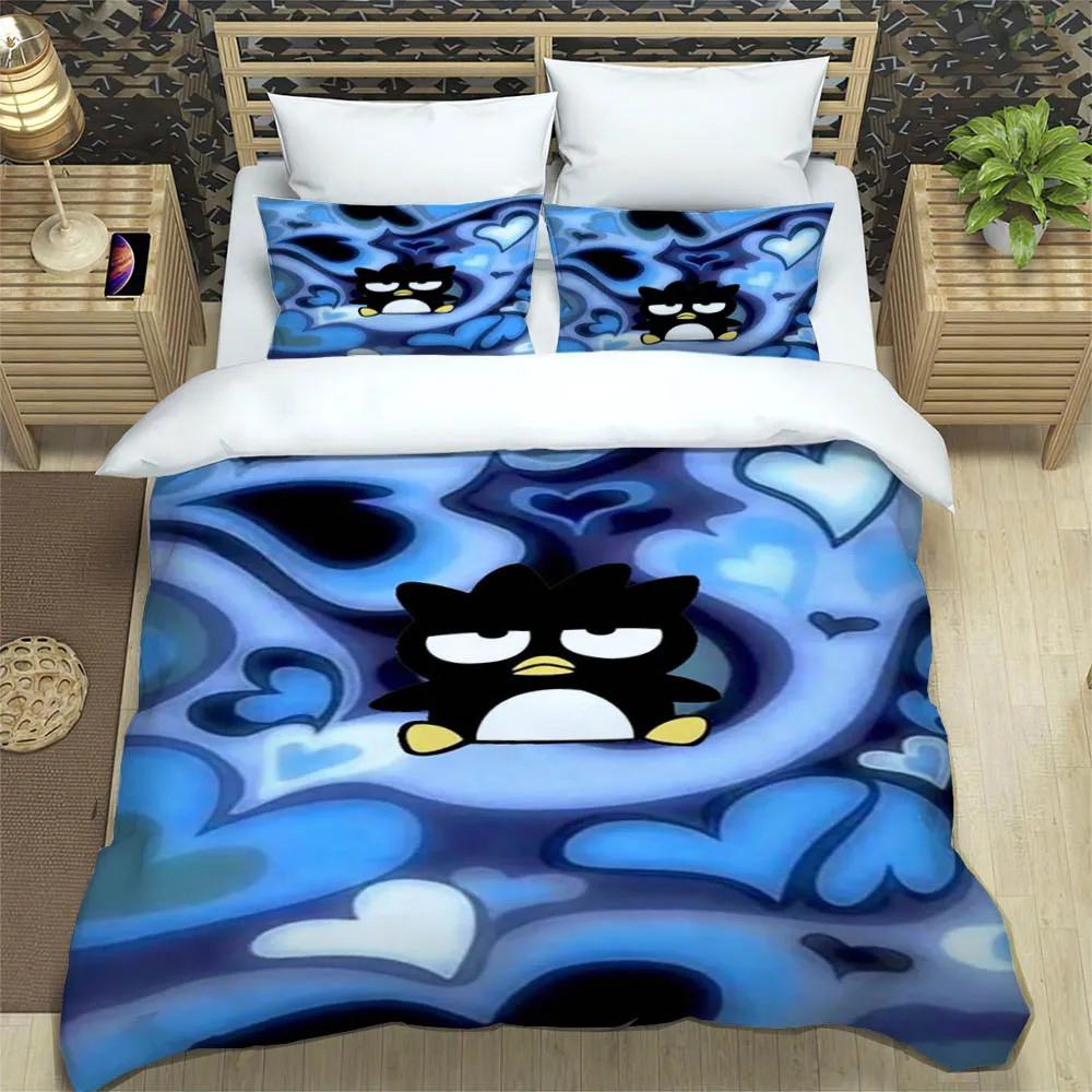 Cartoon BadBadtz-maru Bedding Sets pillowcase Children duvet cover comforter set bedding set luxury Birthday Gift
