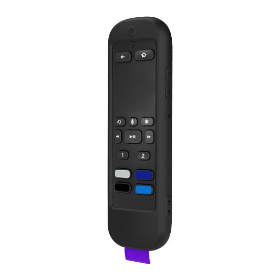 Protective Cover Comfortable Grip with Strap Stain-resistant Shockproof Anti-slip Texture Effective Protection No Yellowing Smart TV Remote